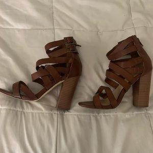 Brown heels